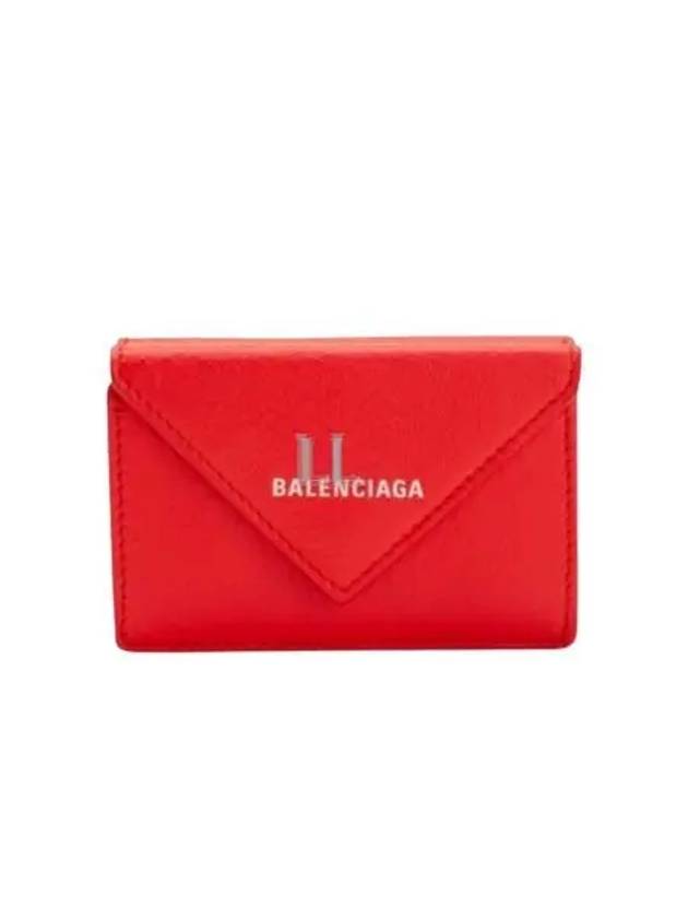 Papier Mini Half Wallet Red - BALENCIAGA - BALAAN 2