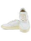 Medalist Silver Tab Low Top Sneakers White - AUTRY - BALAAN 5