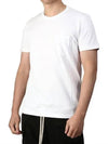 Cotton Chest Pocket Short Sleeve T Shirt White - TOM FORD - BALAAN 2