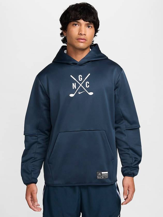 Golf Club Hoodie Armor Navy - NIKE - BALAAN 2