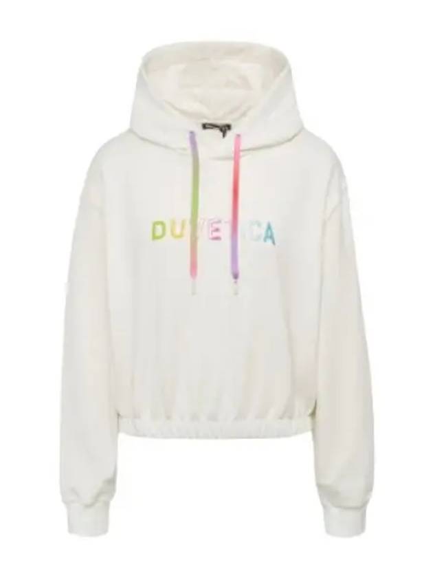 Torinella Ivory Women s Hooded Sweatshirt - DUVETICA - BALAAN 1