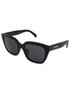 Eyewear Monochrome 03 Acetate Sunglasses Black - CELINE - BALAAN 2