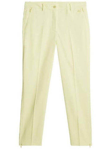 Straight Pants GWPA11053 M066 Free Pale Lime Yellow - J.LINDEBERG - BALAAN 1