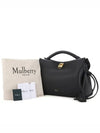 Iris Heavy Grain Medium Tote Bag Black - MULBERRY - BALAAN 4