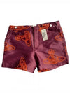 ORB Suiting Classic Boxer Bermuda Shorts Burgundy - VIVIENNE WESTWOOD - BALAAN 2