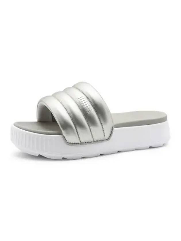 Karmen Puffy Slippers Silver - PUMA - BALAAN 2