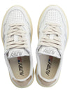 Medalist Goatskin Low Top Sneakers Gold White - AUTRY - BALAAN 3