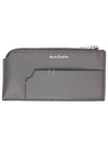 Logo Zipper Card Wallet  Dark Grey - ACNE STUDIOS - BALAAN 2