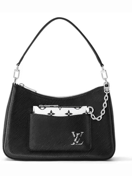 Marelle Epi Shoulder Bag Black - LOUIS VUITTON - BALAAN 2