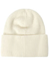 Wool Beanie White - MONCLER - BALAAN 3