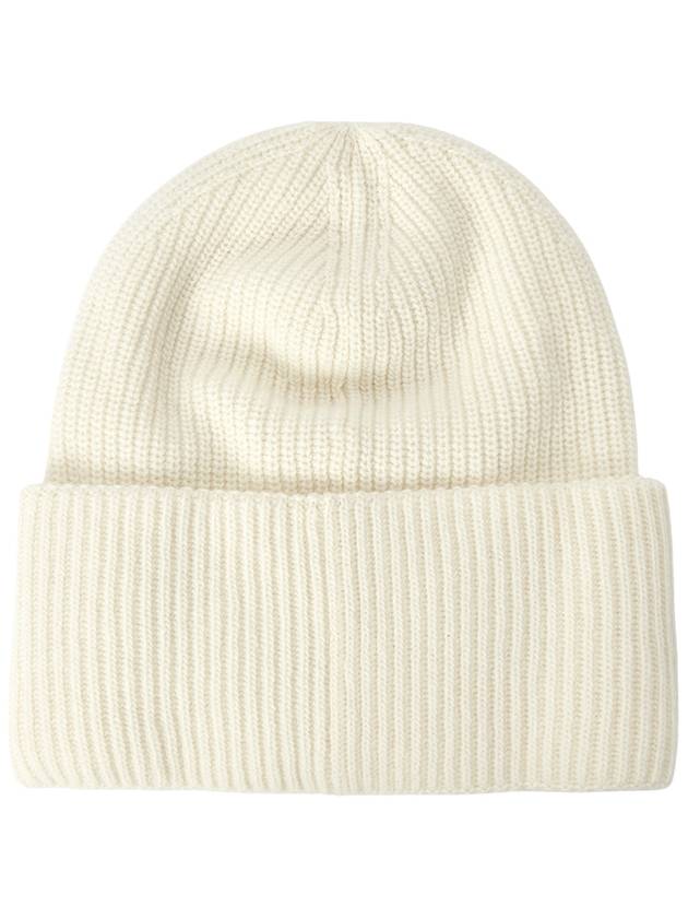 Wool Beanie White - MONCLER - BALAAN 3