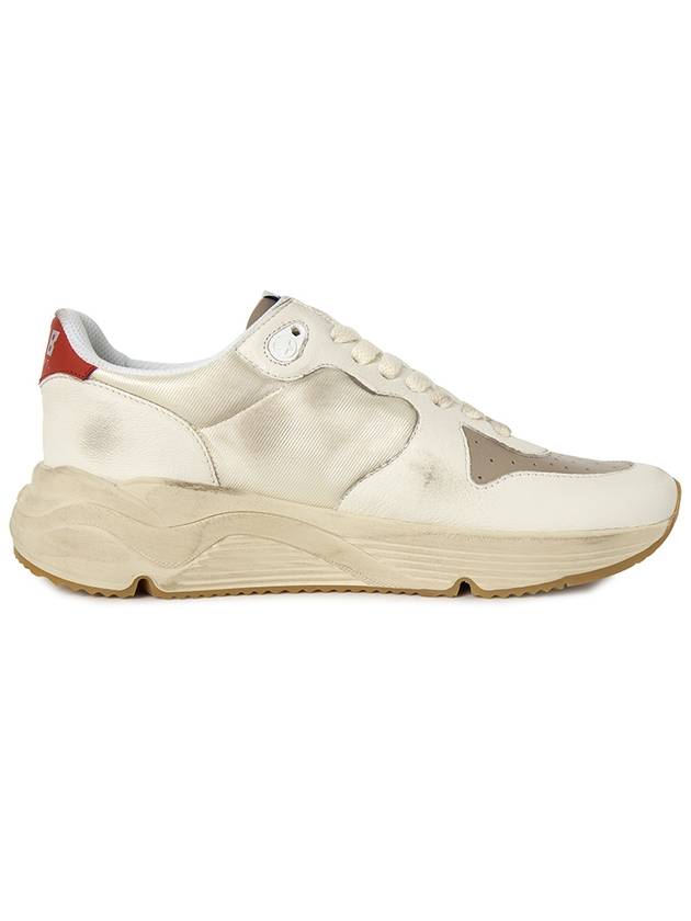 Running Sole Leather Low Top Sneakers White - GOLDEN GOOSE - BALAAN 5