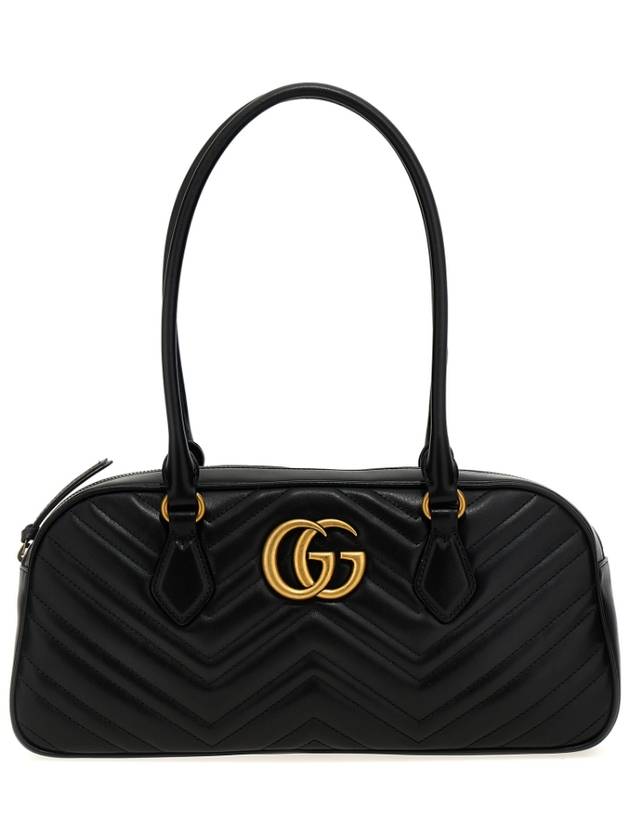 GG Marmont Medium Top Handle Tote Bag Black - GUCCI - BALAAN 2