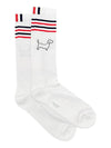 Intarsia Knit Ankle Socks MAS176AY3022 - THOM BROWNE - BALAAN 2