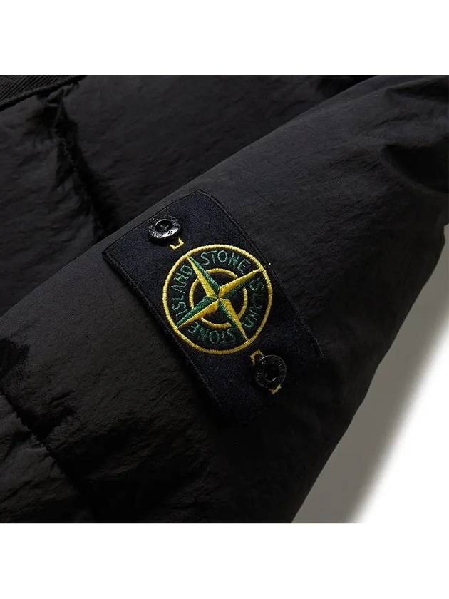 Wappen Patch Metal Econyl Down Padding Black - STONE ISLAND - BALAAN 3