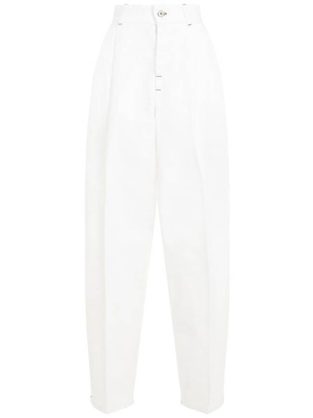 Curgio Ultra High Waist Jeans Off White - JACQUEMUS - BALAAN 2