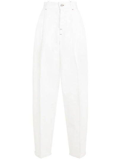 Curgio Ultra High Waist Jeans Off White - JACQUEMUS - BALAAN 2