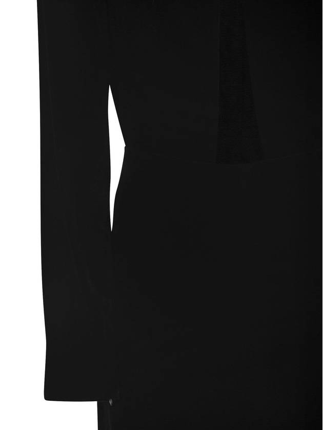 BAIA - Long dress in shaved velvet - MAX MARA - BALAAN 4