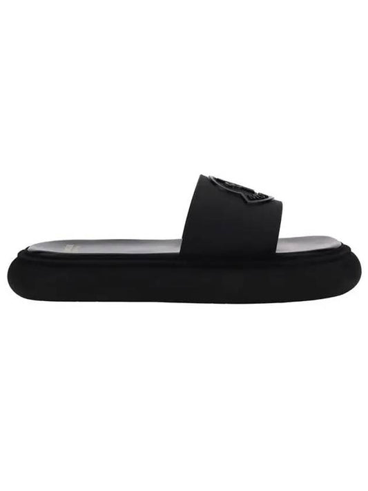embossed logo oversole slippers black - MONCLER - BALAAN 1