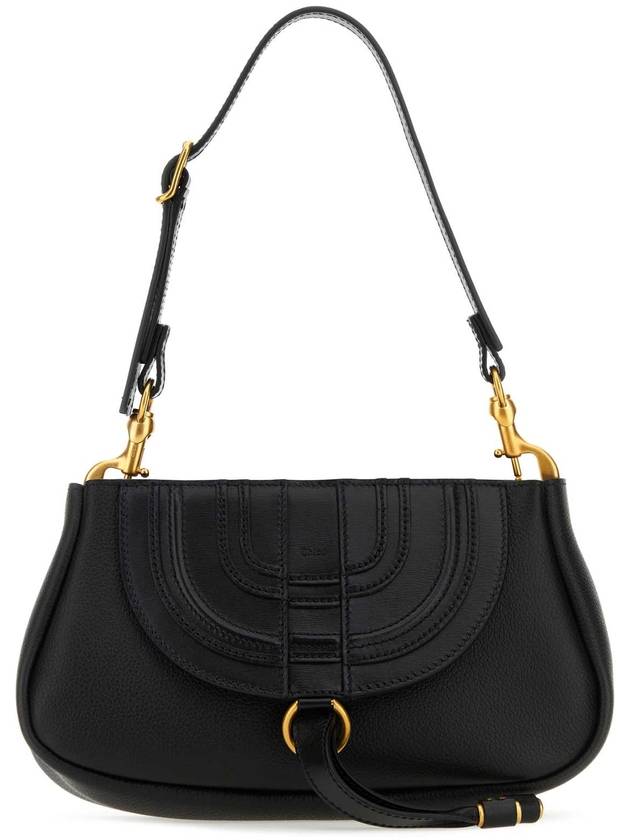 Marcie Small Shoulder Bag Black - CHLOE - BALAAN 1