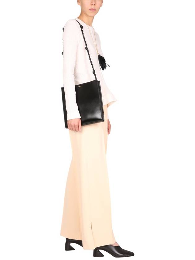 Wool Banding Wide Straight Pants Beige - JIL SANDER - BALAAN 3