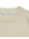 Soft Crew Neck Knit Top Ivory - C WEAR BY THE GENIUS - BALAAN 7