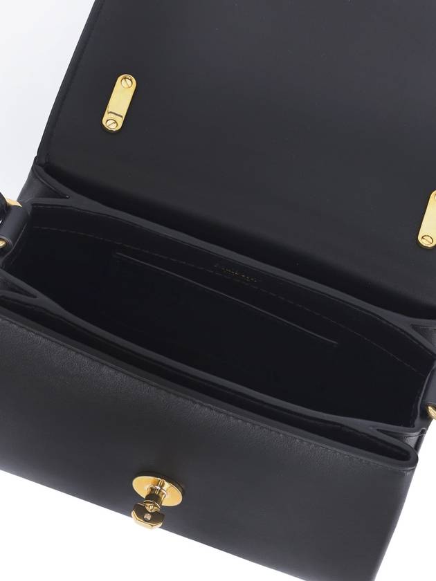 Lana Small Top Handle Cross Bag Black - MULBERRY - BALAAN 5