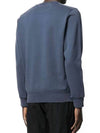 Men's Wappen Patch Sweatshirt Blue Navy - STONE ISLAND - BALAAN 4