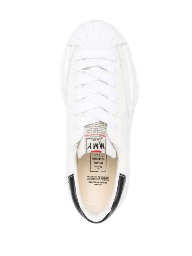 Blakey Logo OG Sole Low Top Sneakers White - MAISON MIHARA YASUHIRO - BALAAN 4