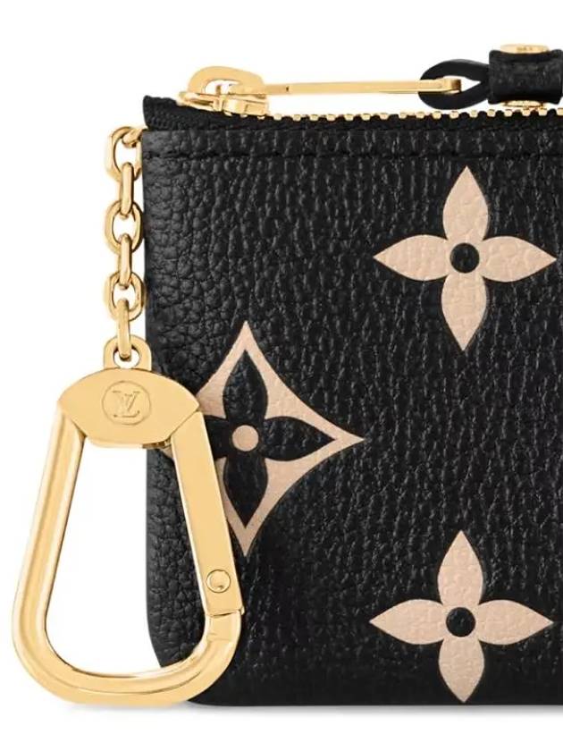 Monogram Empreinte Key Pouch Black - LOUIS VUITTON - BALAAN 4