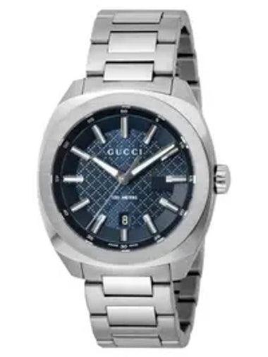 Quartz 38mm Metal Watch Blue Silver - GUCCI - BALAAN 1