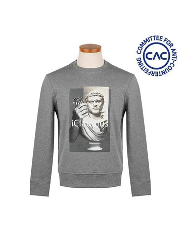 I-Claudius Sweatshirt Grey - NEIL BARRETT - BALAAN 1