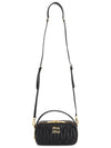 Matelasse Nappa Leather Shoulder Bag Black - MIU MIU - BALAAN 7