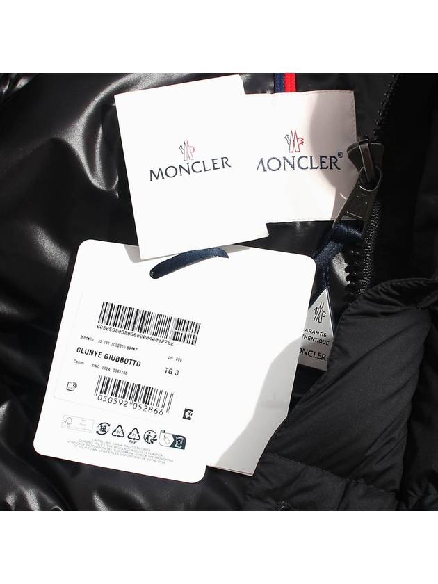 Cluny Padding Black 1C00010 596K7 999 - MONCLER - BALAAN 8