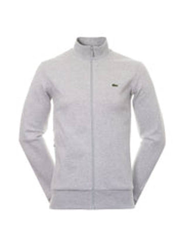 Regular fit fleece zip-up sweatshirt - LACOSTE - BALAAN 1