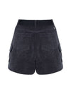 Banding corduroy cargo shorts Charcoal - BUTTONPLAY - BALAAN 2