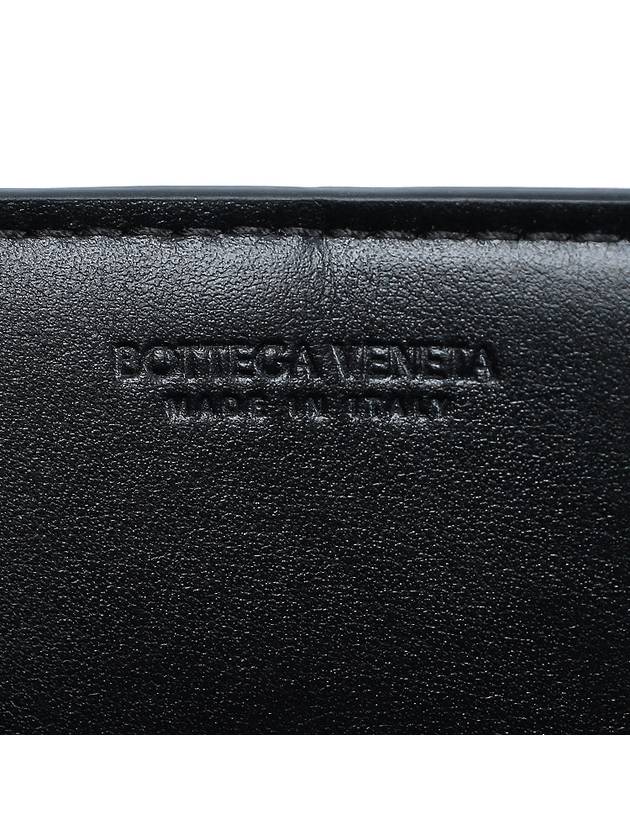 Intrecciato Cassette Mini Cross Bag Black - BOTTEGA VENETA - BALAAN 8