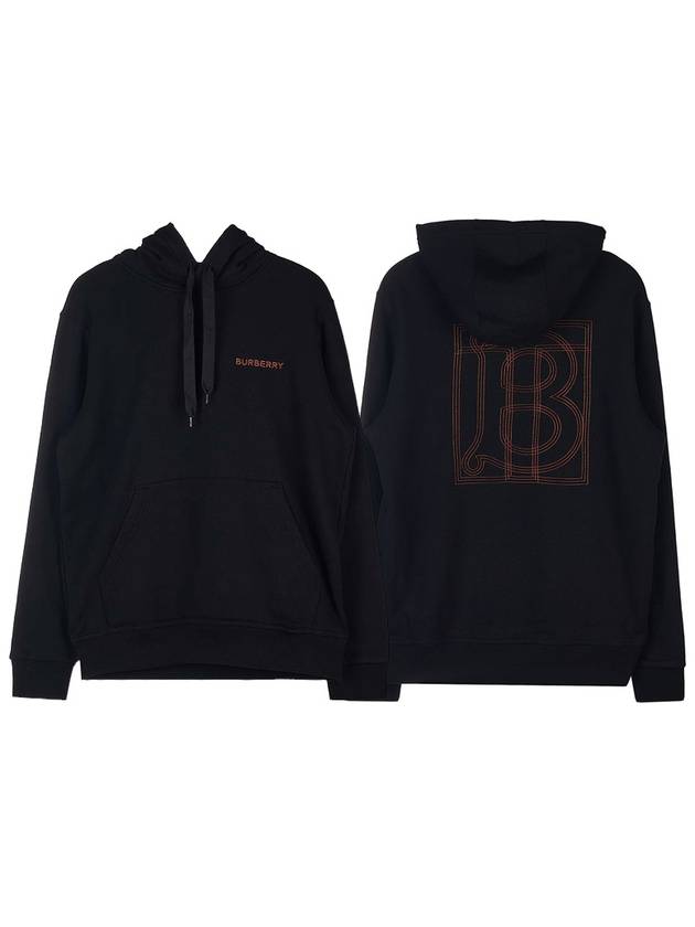 Mevli Hooded Top Black - BURBERRY - BALAAN 2