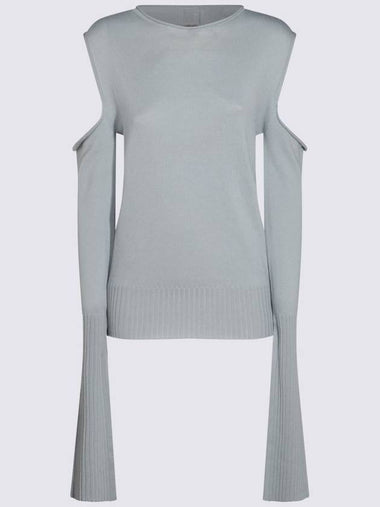 Rick Owens Blue Wool Knitwear - RICK OWENS - BALAAN 1