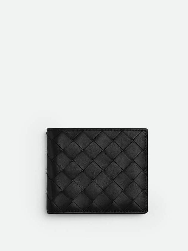 Intrecciato Money Clip Half Wallet Black - BOTTEGA VENETA - BALAAN 2