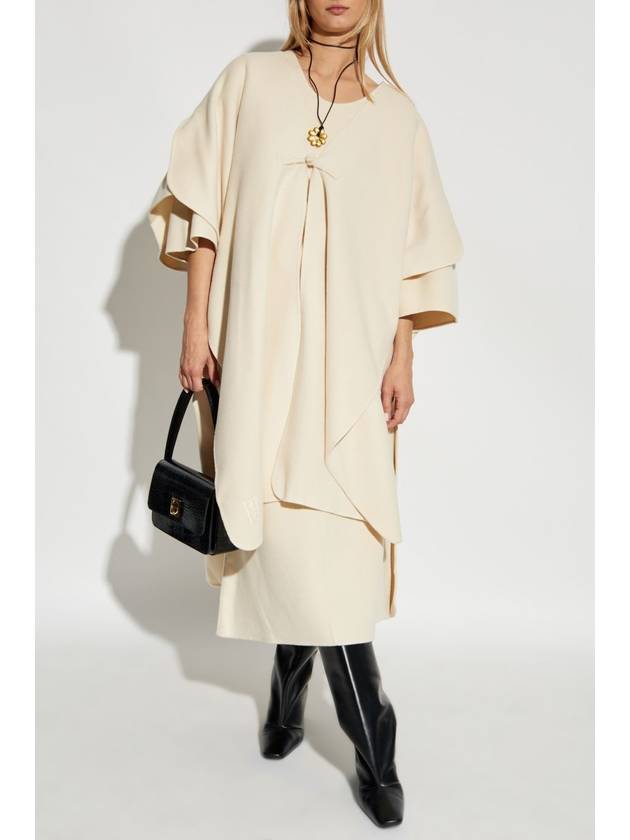 By Malene Birger Poncho Robertas, Women's, Cream - BY MALENE BIRGER - BALAAN 2