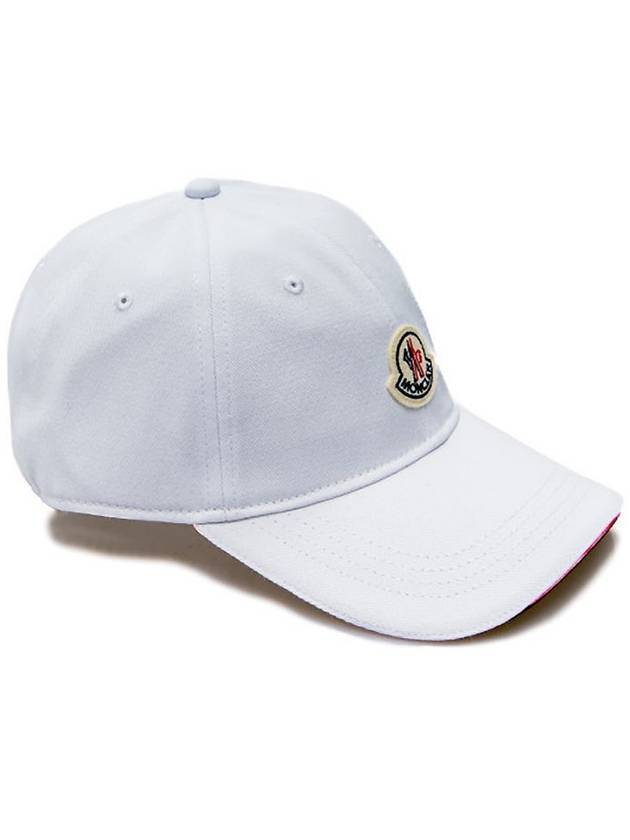 Patch Logo Ball Cap White - MONCLER - BALAAN 3