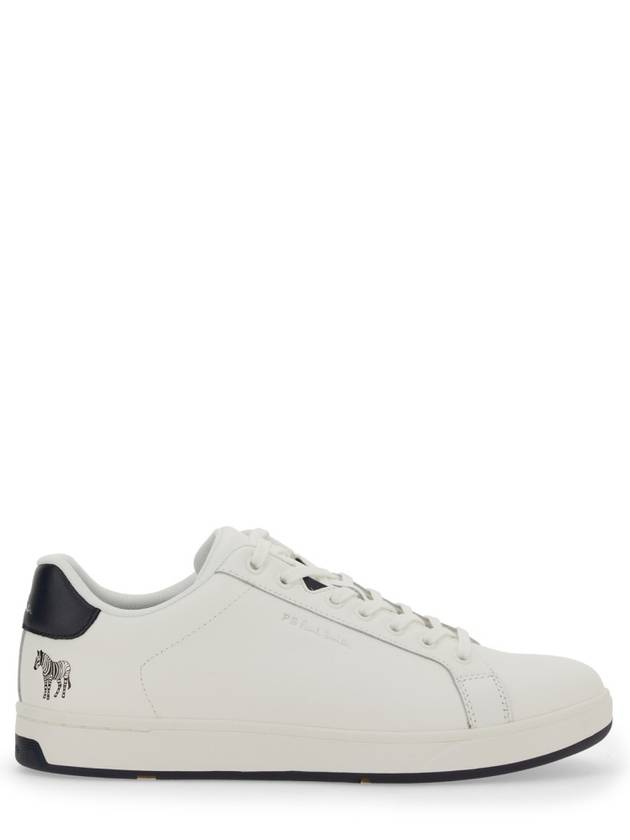 Albany Zebra Leather Low-Top Sneakers - PAUL SMITH - BALAAN 3