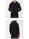 Lens Wappen Pocket Hoodie Black - CP COMPANY - BALAAN 5