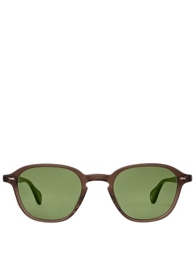 Garrett Leight GILBERT SUN Espresso/Pure Green - GARRETT LEIGHT - BALAAN 1