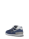 574 Classic Core Pack Low Top Sneakers Navy - NEW BALANCE - BALAAN 5