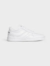 Trainer Calfskin Lace Up Low Top Sneakers White - CELINE - BALAAN 2