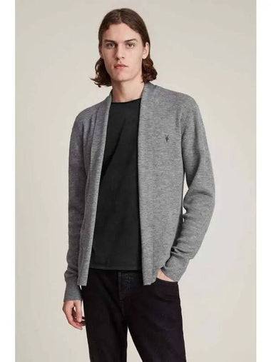 Mode Merino Open Cardigan MK002D 107 Gray - ALLSAINTS - BALAAN 1