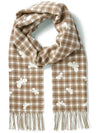 CAGLI butterfly pattern muffler 2355460534 003 - MAX MARA - BALAAN 2