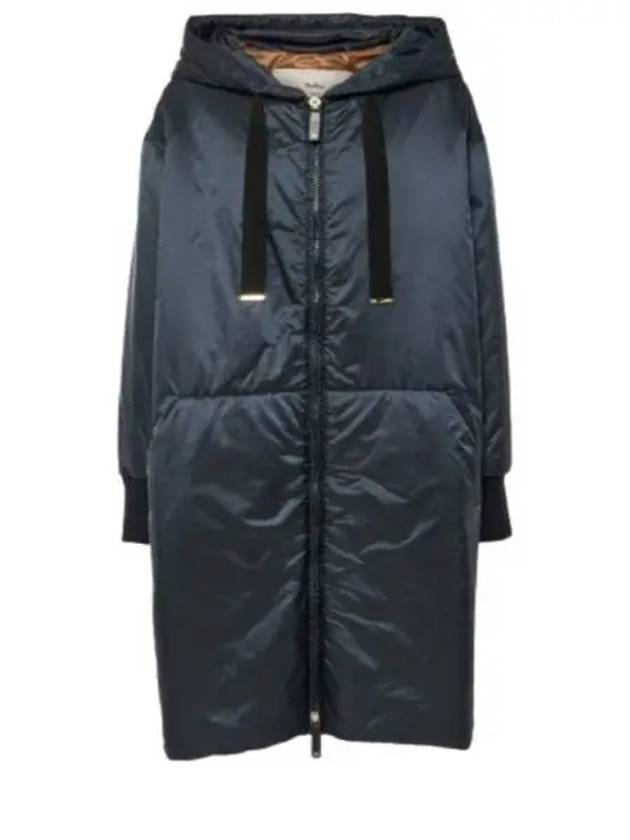 Greenf Hooded Padding Navy - MAX MARA - BALAAN 2